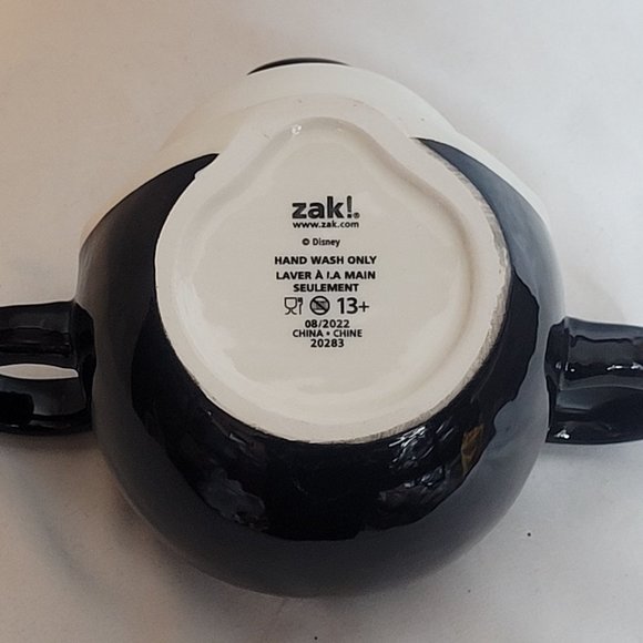 Zak Designs Mickey Mouse Coffee Cup Mug Double Ear Handles 2022 - Picture 8 of 9
